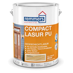 Лазурь для дерева Remmers Compact-Lasur PU