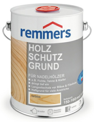 Грунтовка по дереву Remmers Holzschutz-Grund