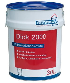 Обмазочная гидроизоляция Remmers Dick 2000