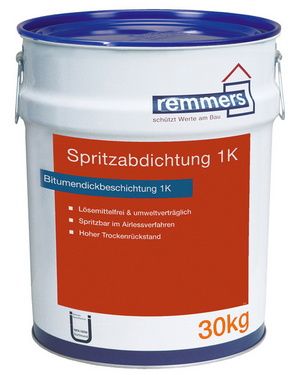 Обмазочная гидроизоляция Remmers Spritzabdichtung 1K