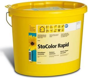 Вододисперсионная краска для стен и потолков StoColor Rapid.
