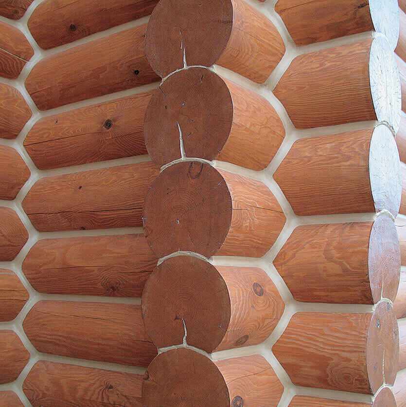 Быстрая герметизация углов в деревянном доме