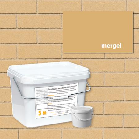 Имитация кирпичной кладки (mergel)