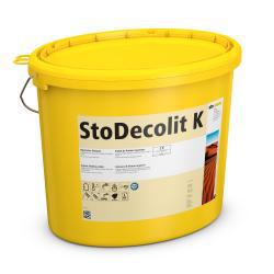 Финишная декоративная штукатурка для внутренних работ StoDecolit K 1.0 мм
