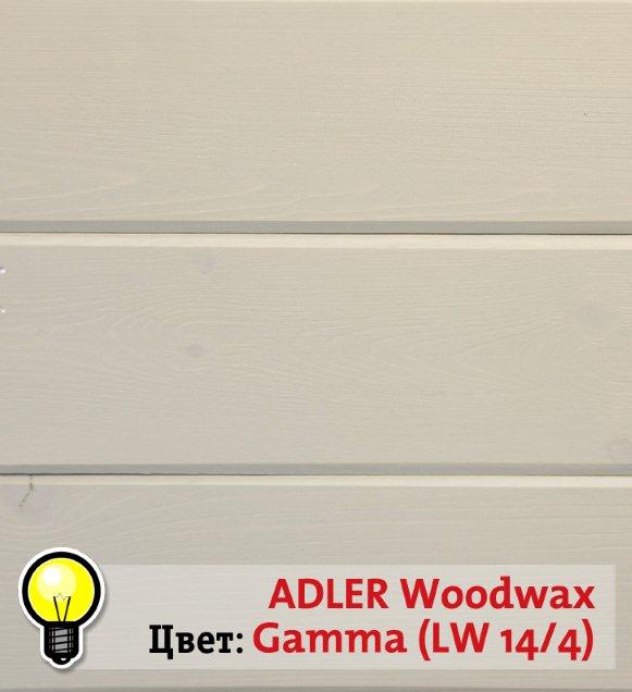 ADLER Woodwax карта возможных вариантов цветов и техническое описание.